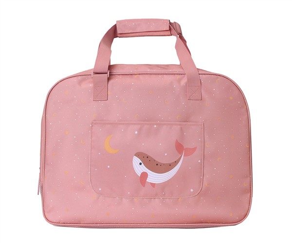 Bolso de Playa con Rejilla Whale Pink